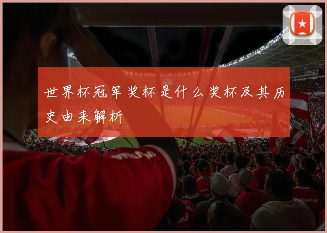 世界杯冠军奖杯是什么奖杯及其历史由来解析